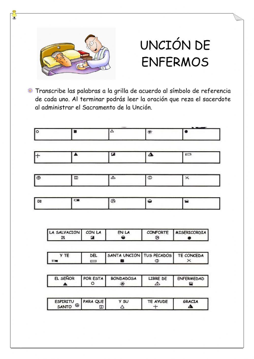 Ficha 4 - Sacramentos Ficha 4 - Sacramentos