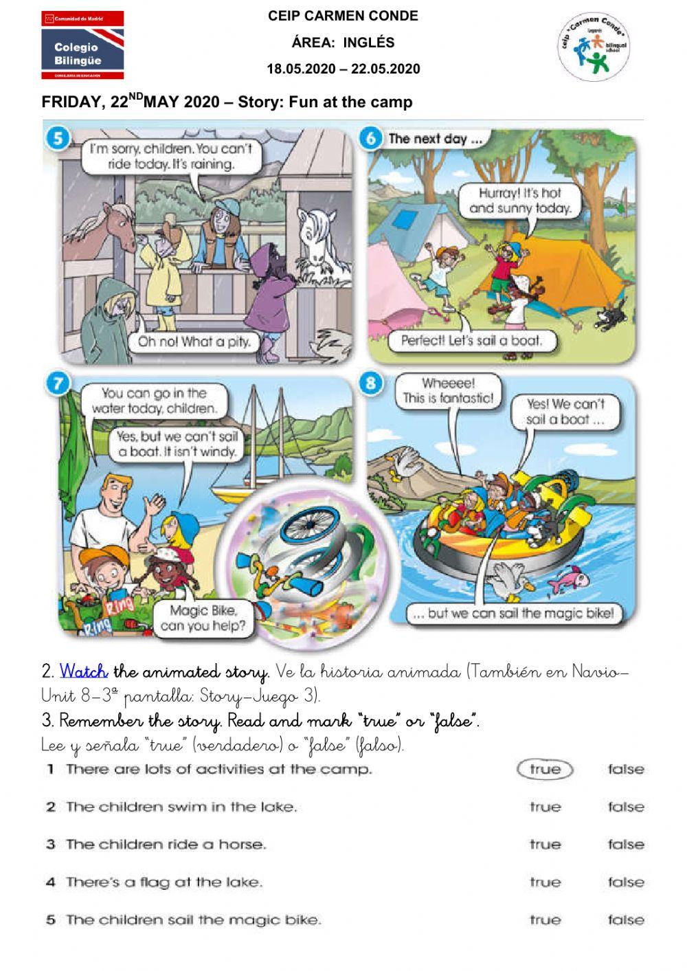 English - Viernes 22.05