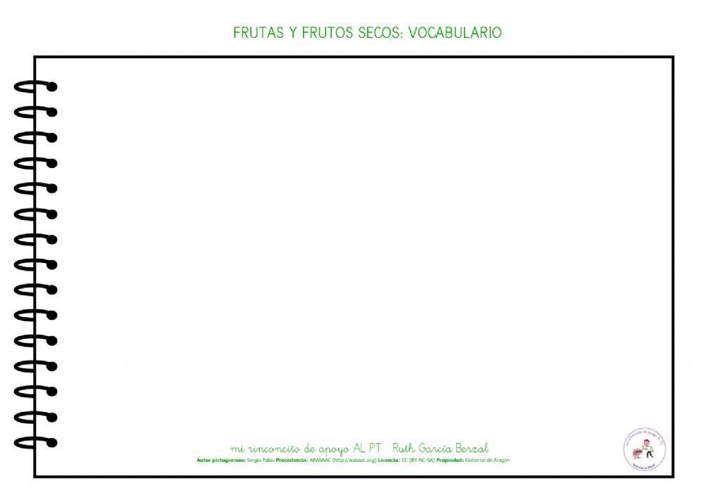 Las frutas: relaciona imagen y nombre 3