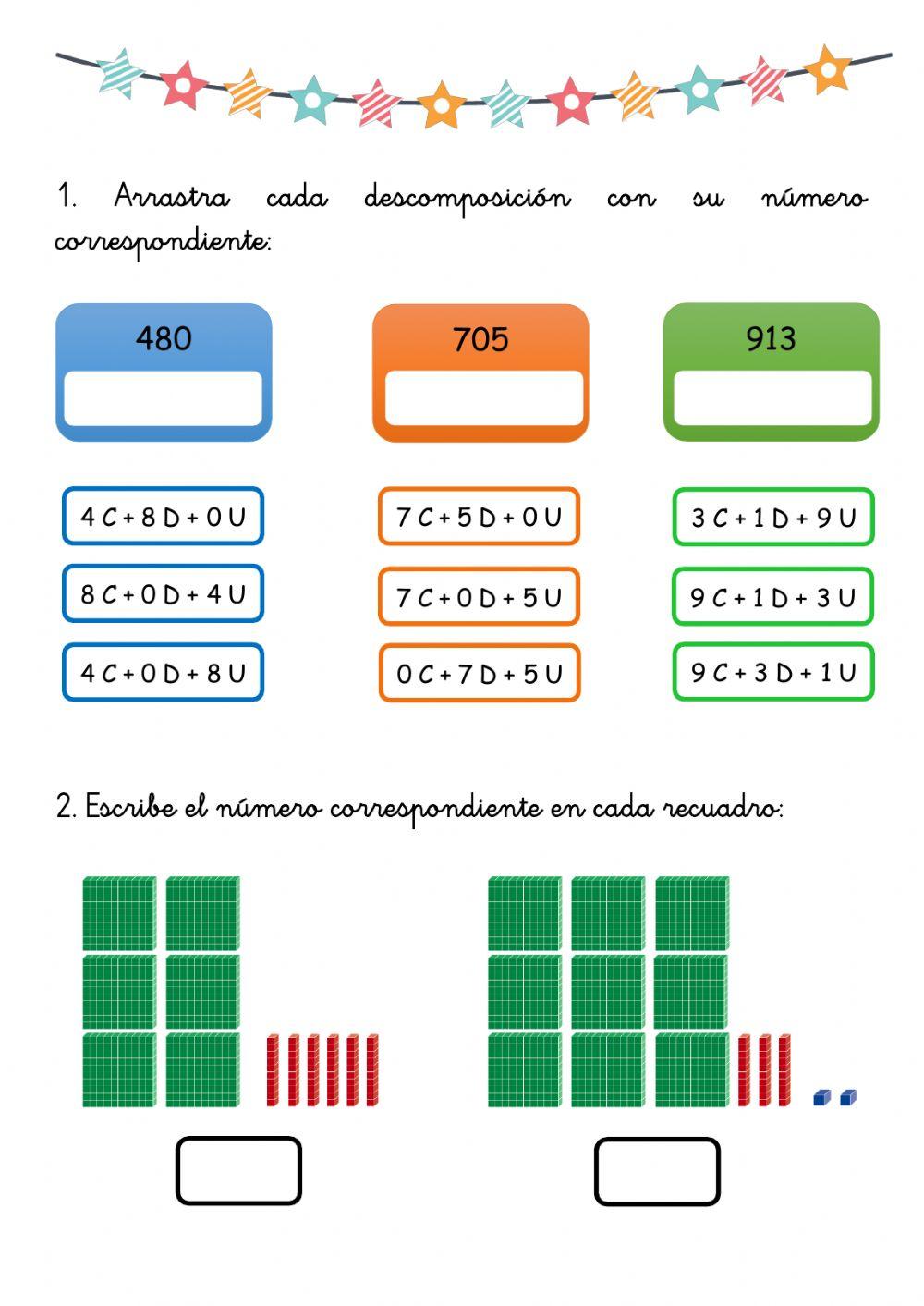 Descomposición numérica