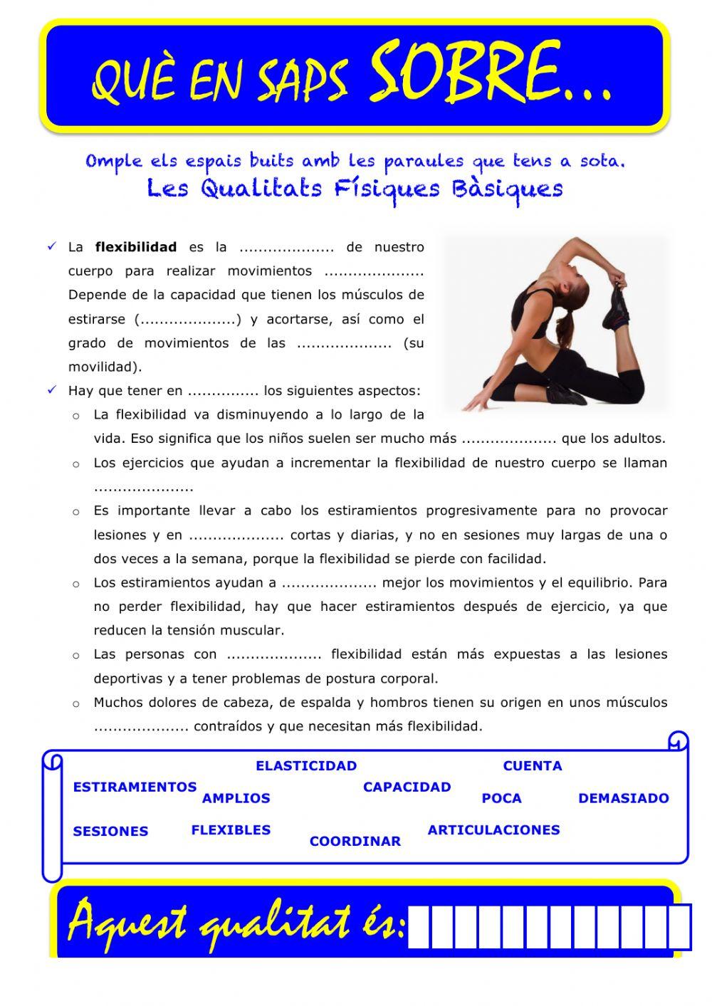 Que saps sobre... QFB-Flexibilitat 02