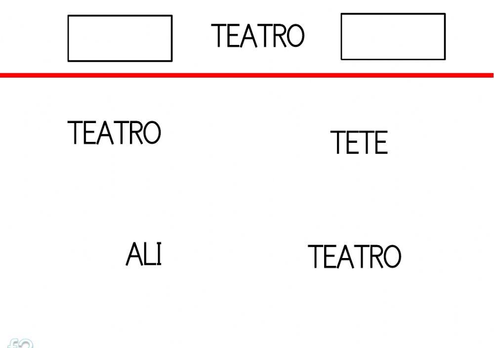 Identificar palabras igual al modelo