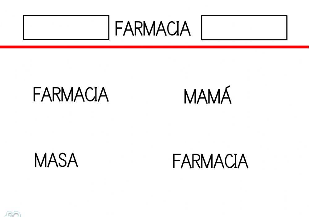 Identificar palabras igual al modelo