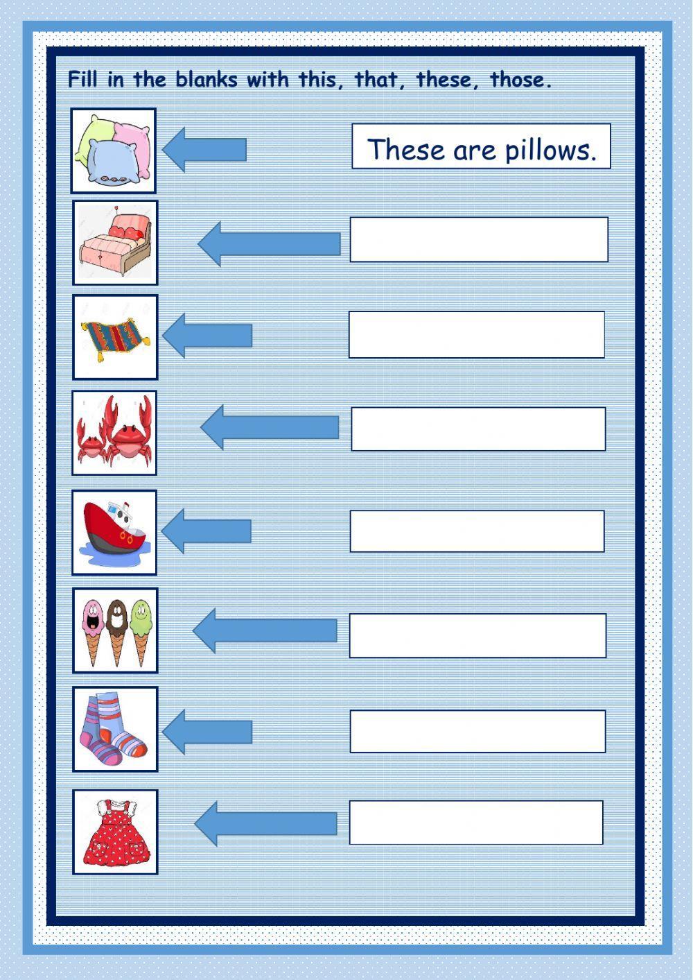 Demonstrative pronouns