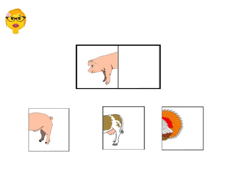 Puzzle animale