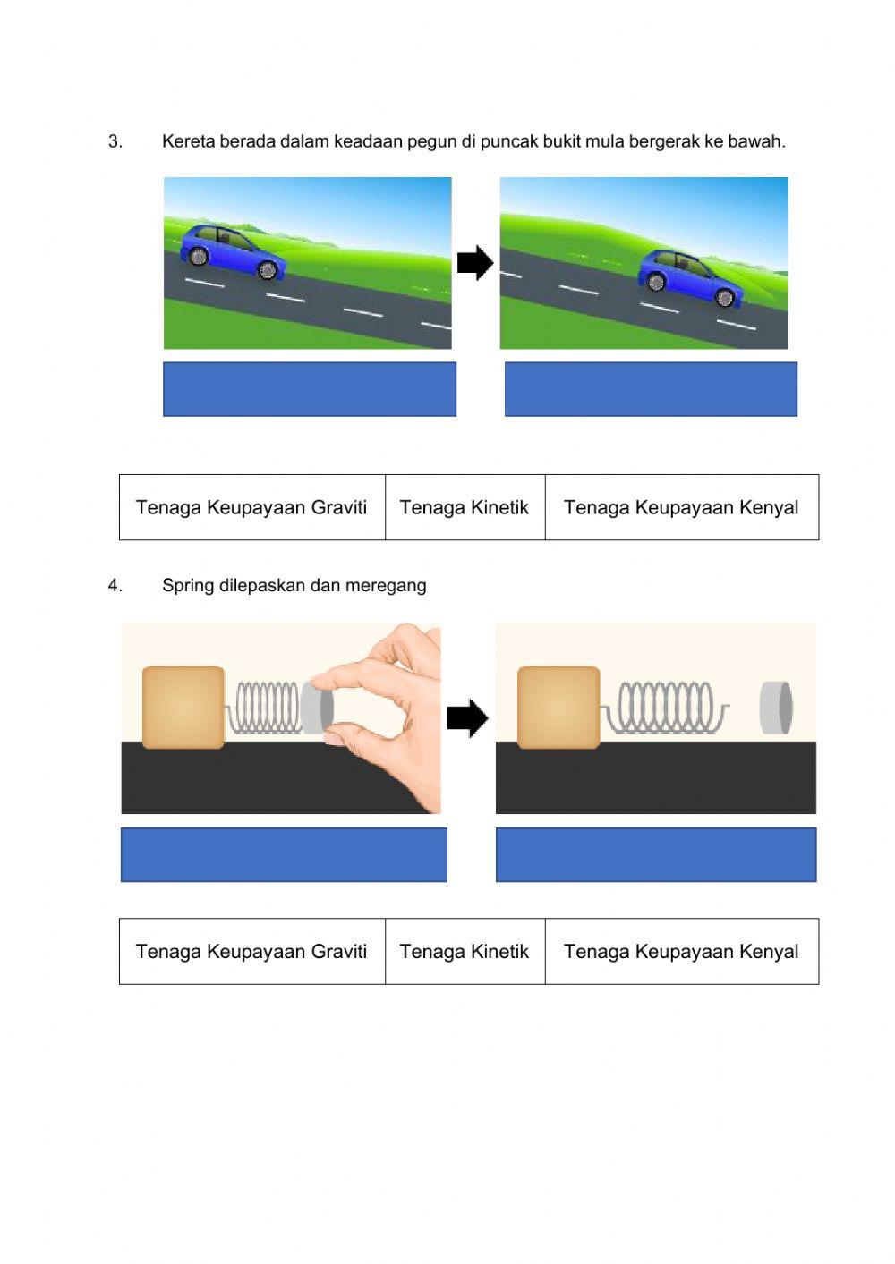 Tenaga Keupayaan dan Tenaga Kinetik