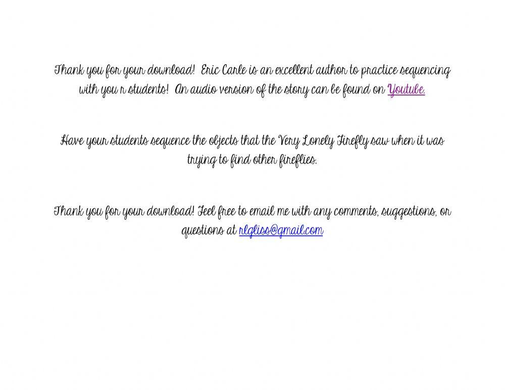 The Very Lonely Firefly