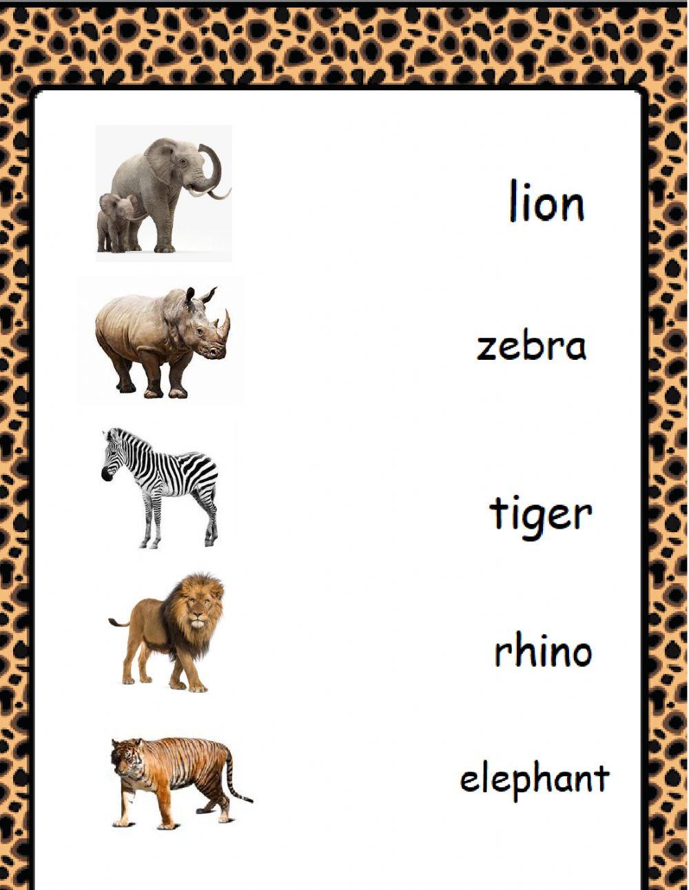 Review animals