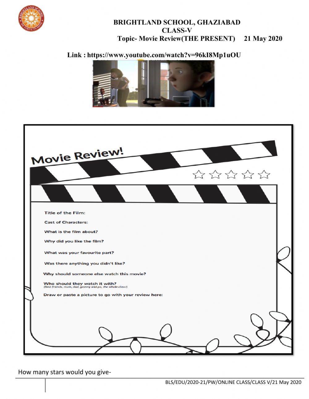 Movie Review- The Present