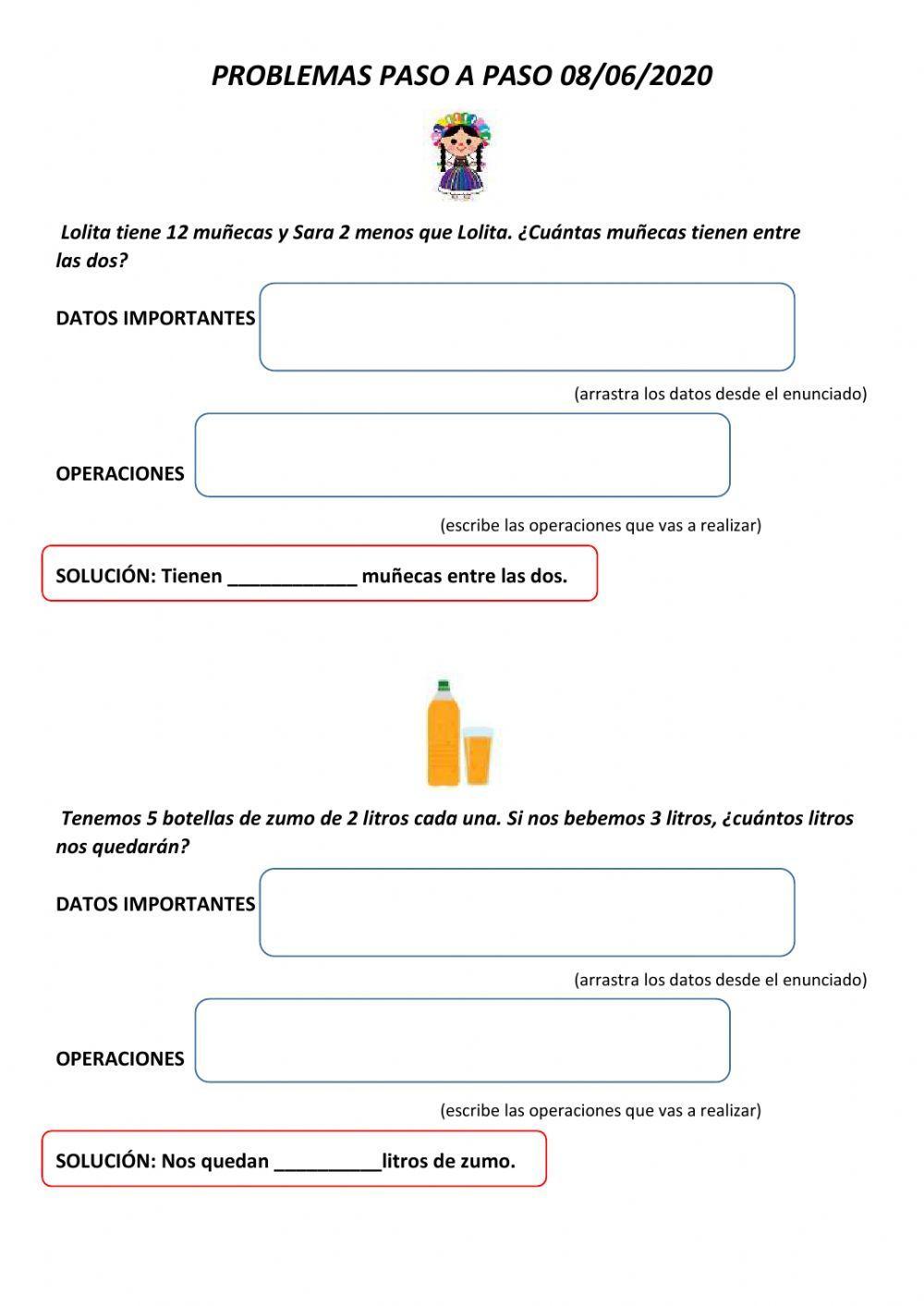 Problemas para 3º 3
