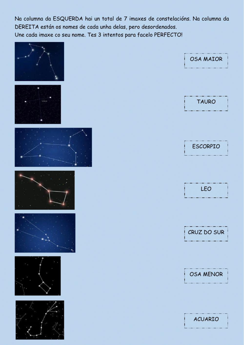 As constelacións