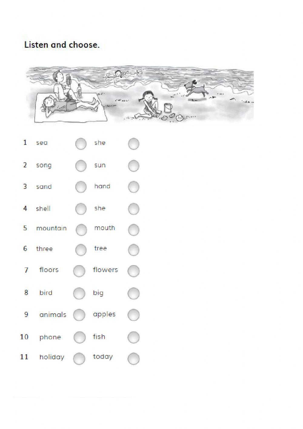 Listening comprehension