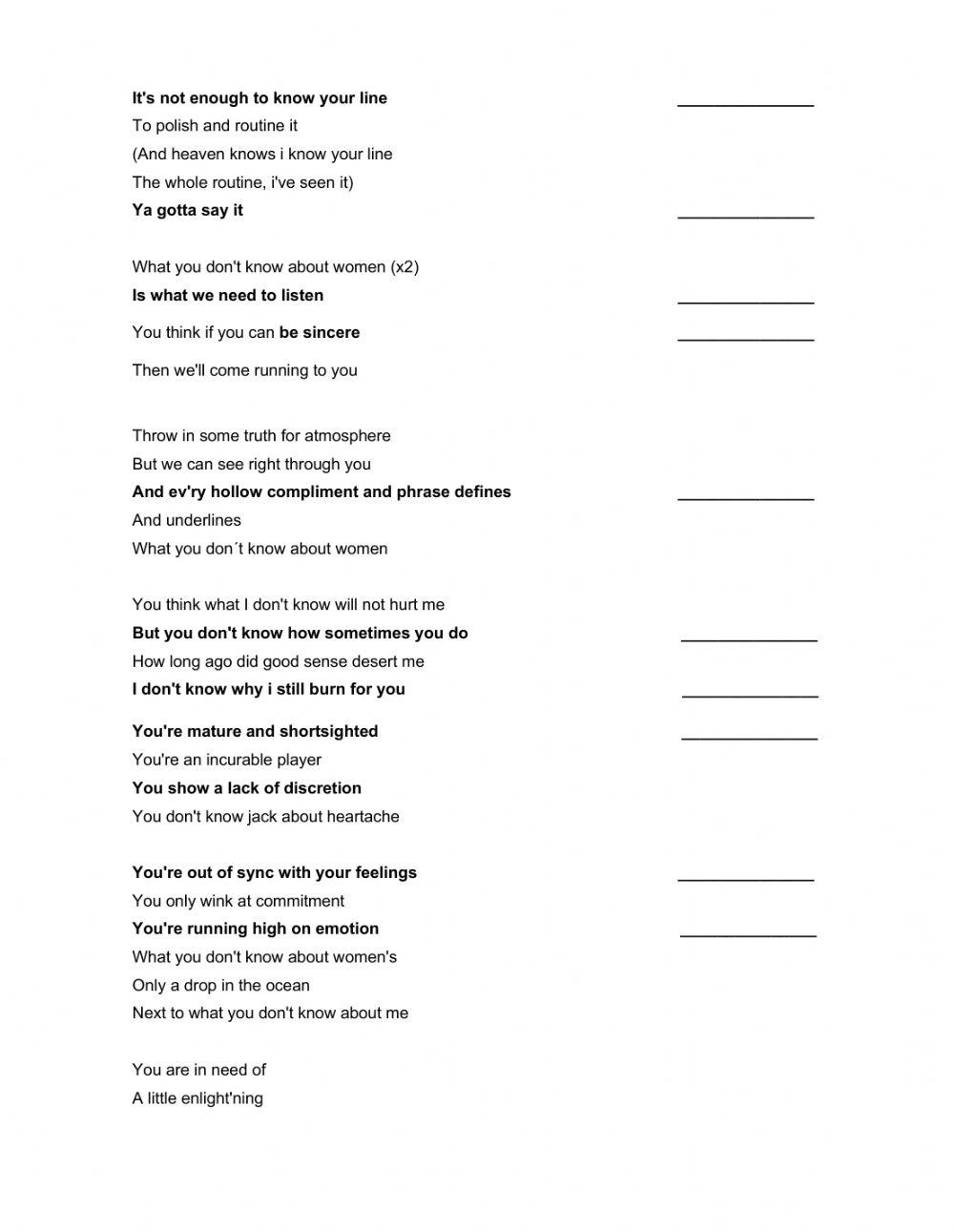 What you don-t know about women