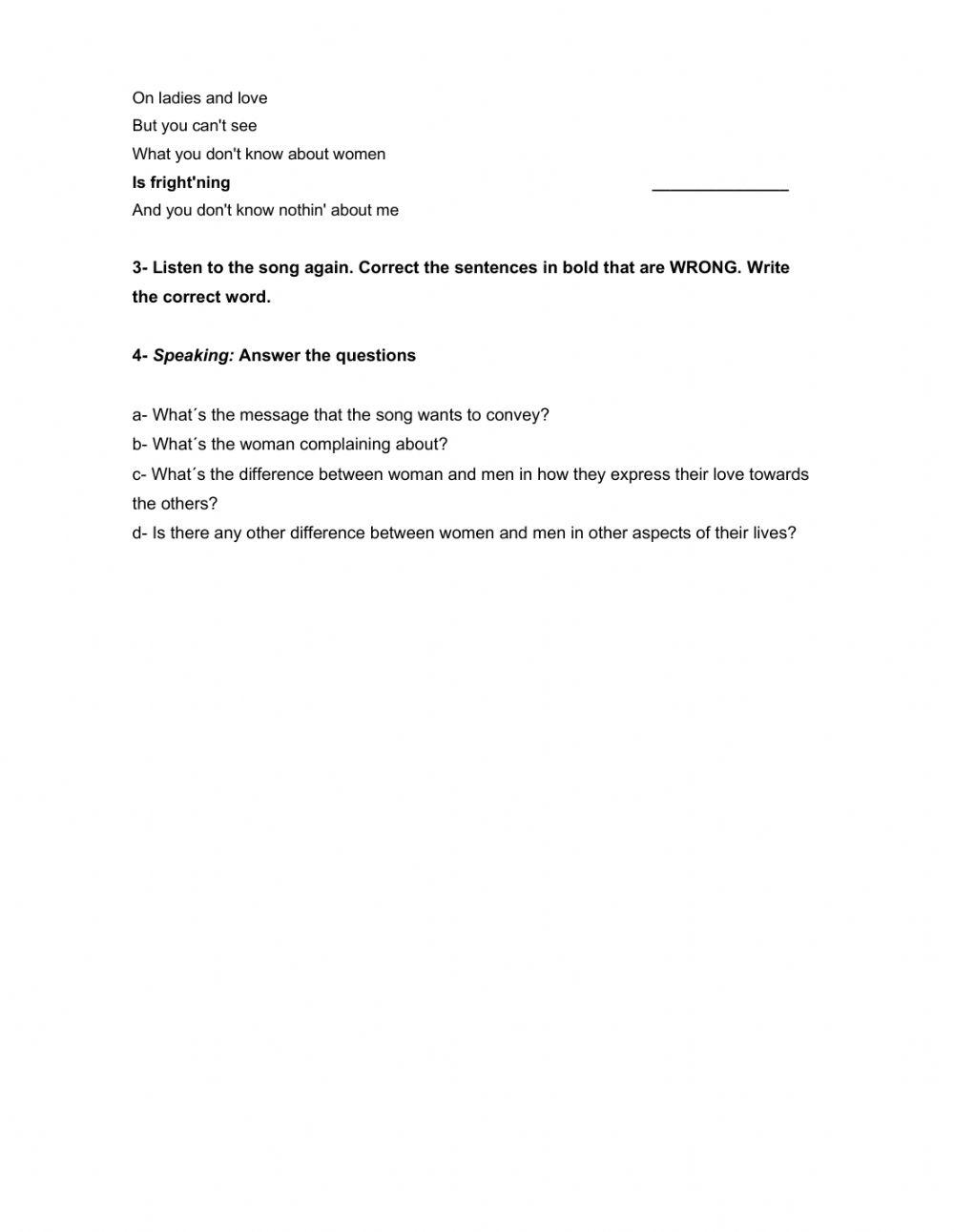 What you don-t know about women