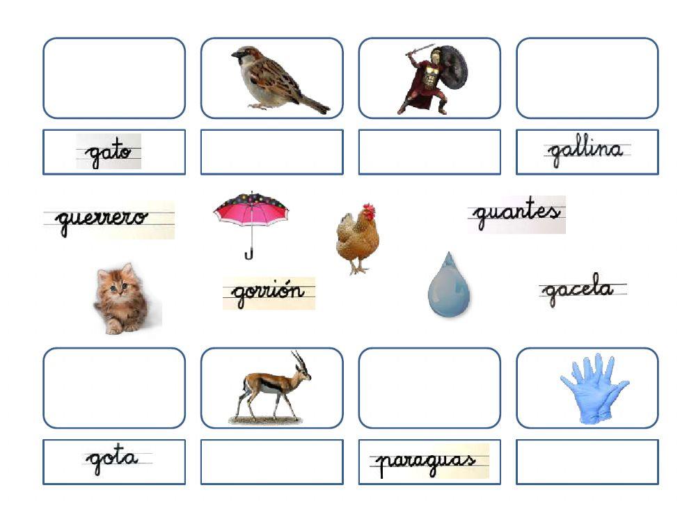 Practicamos con la G - parte 1