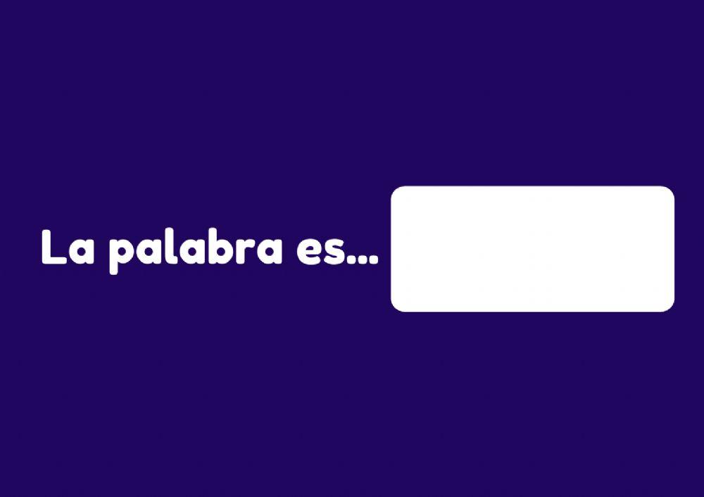 Prueba para SCAPED WORD