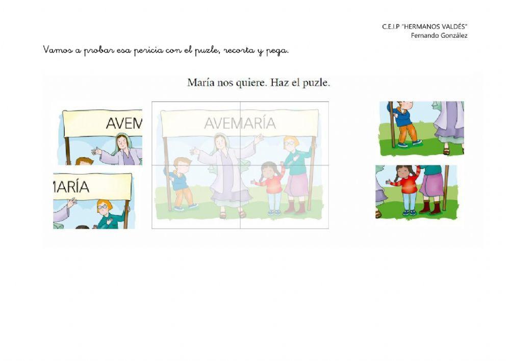 María, madre de todos.