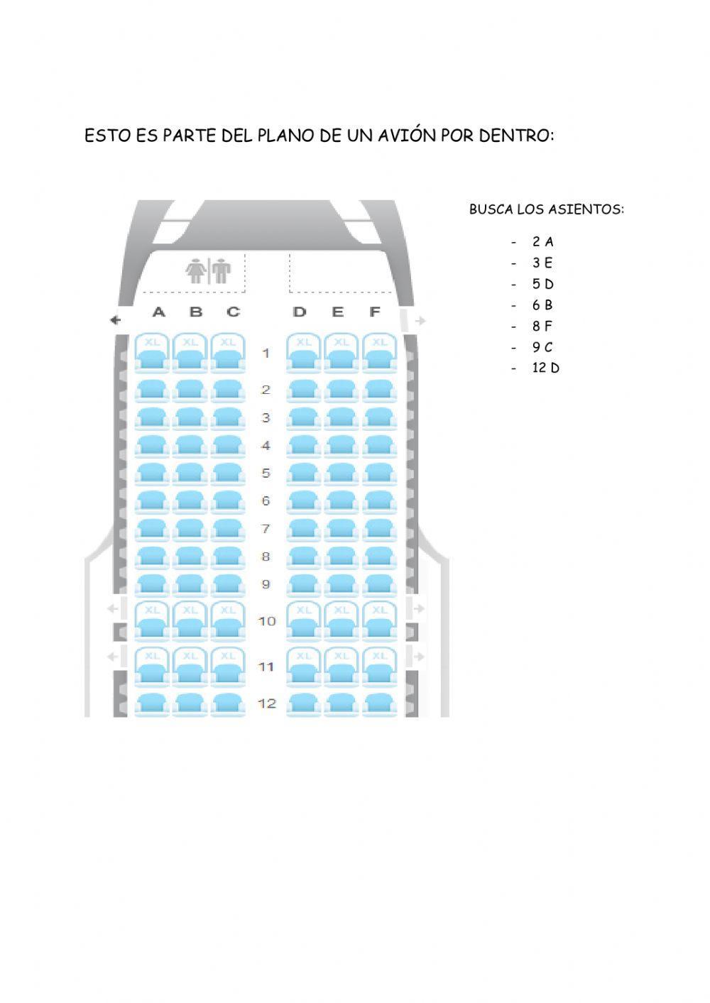 Plano de una avión Plano de una avión