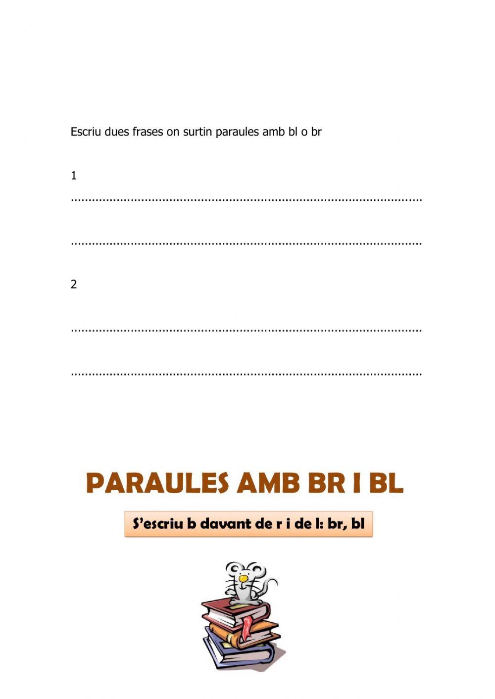 Ortografia br-bl
