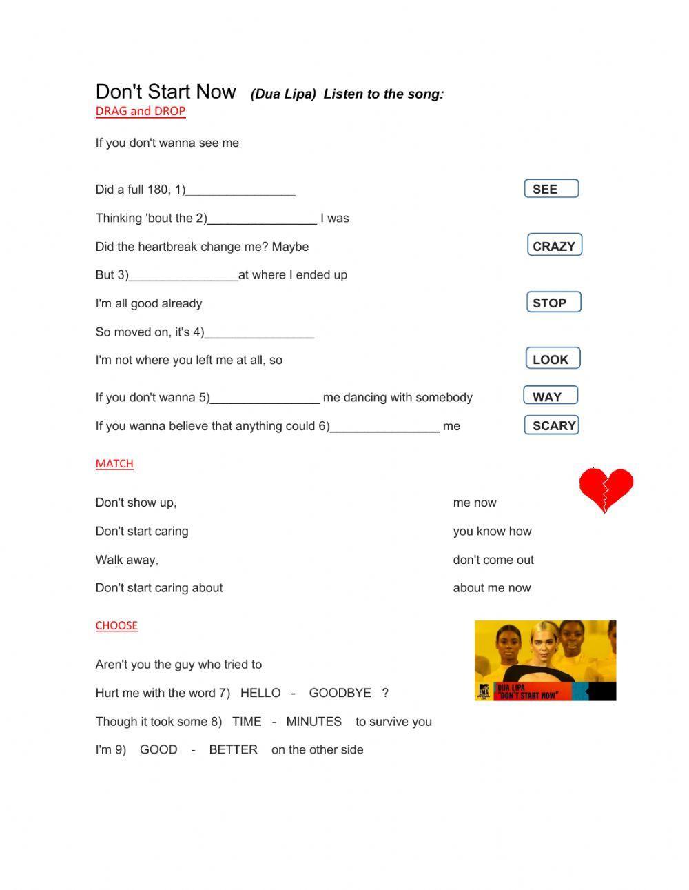 Song: Don-t stop me now