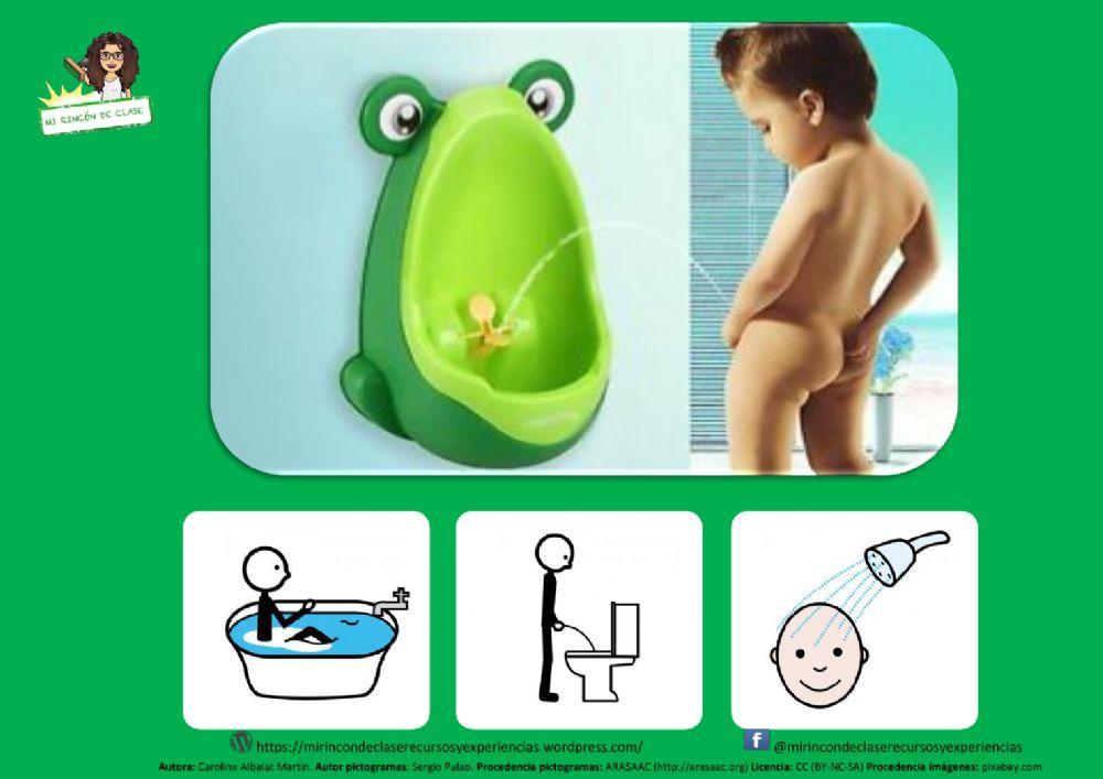 ¿qué hace? el baño