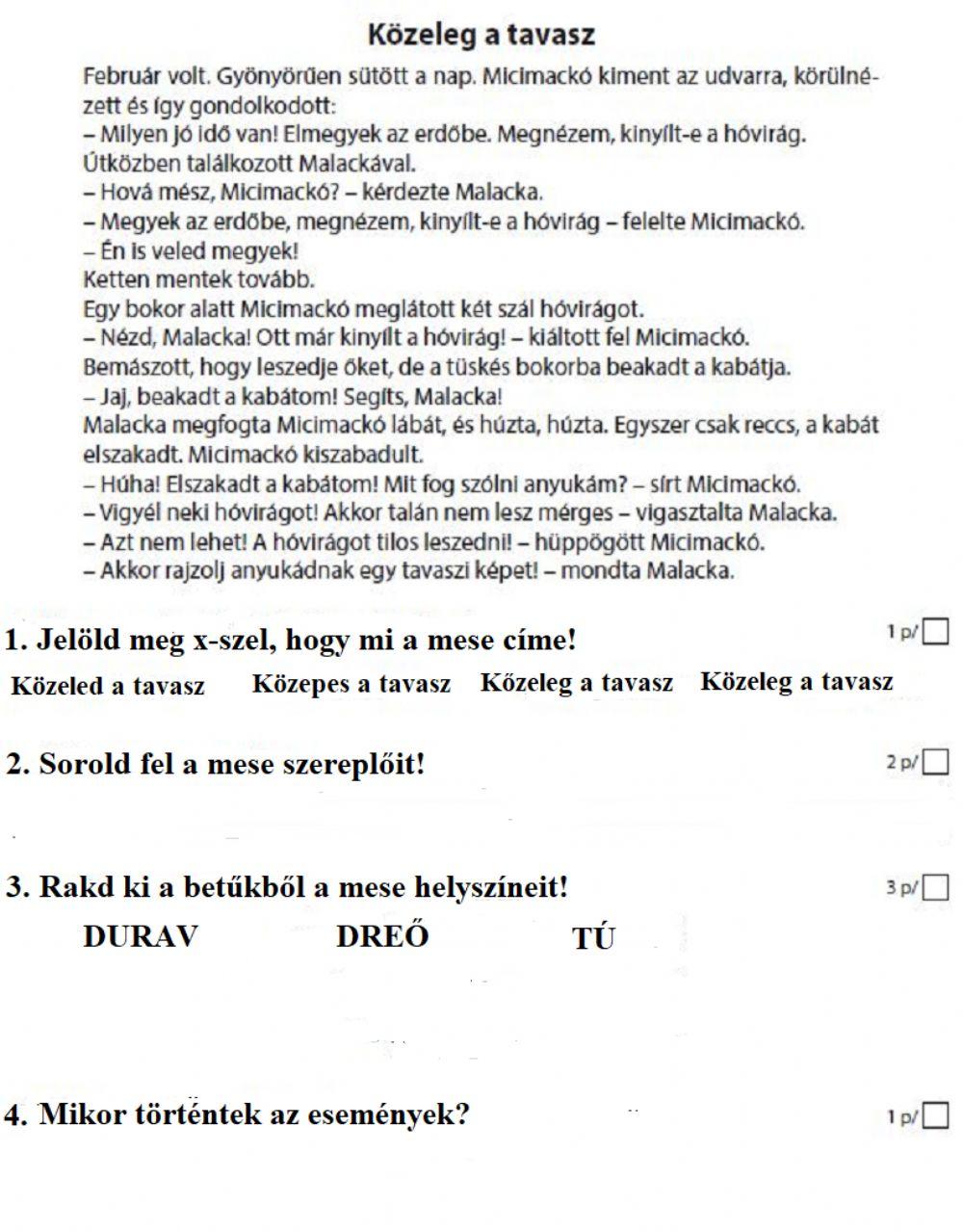 Közeleg a tavasz 2.a maci magyar