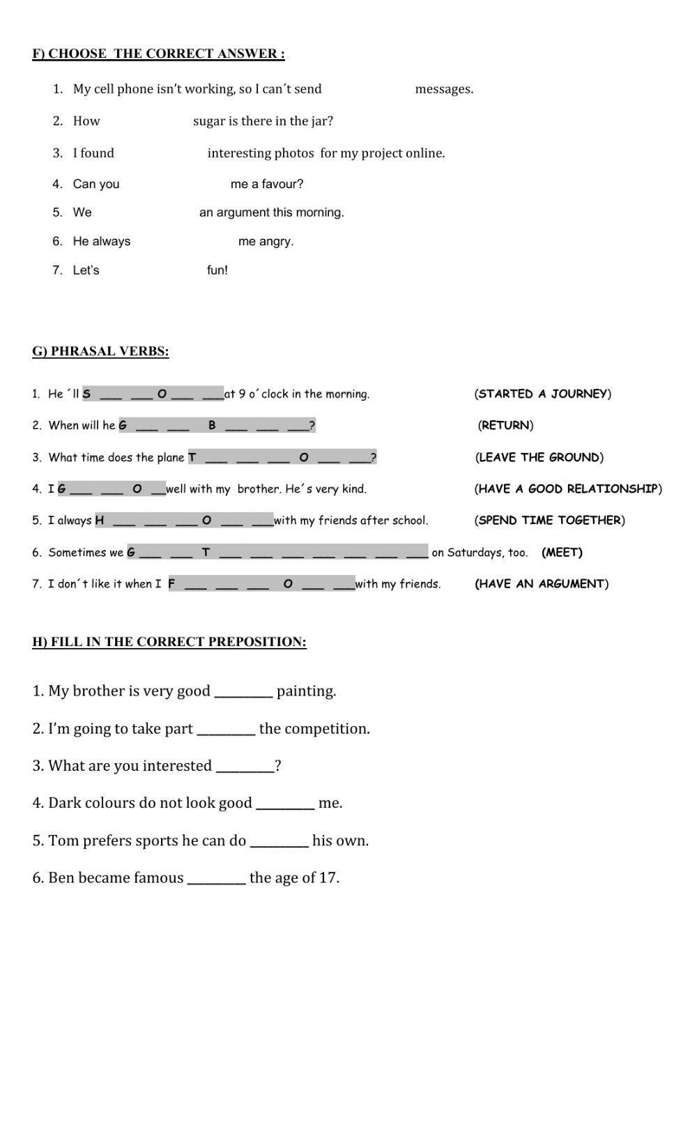 1ST TERM TEST (1-8) PREPARE 4
