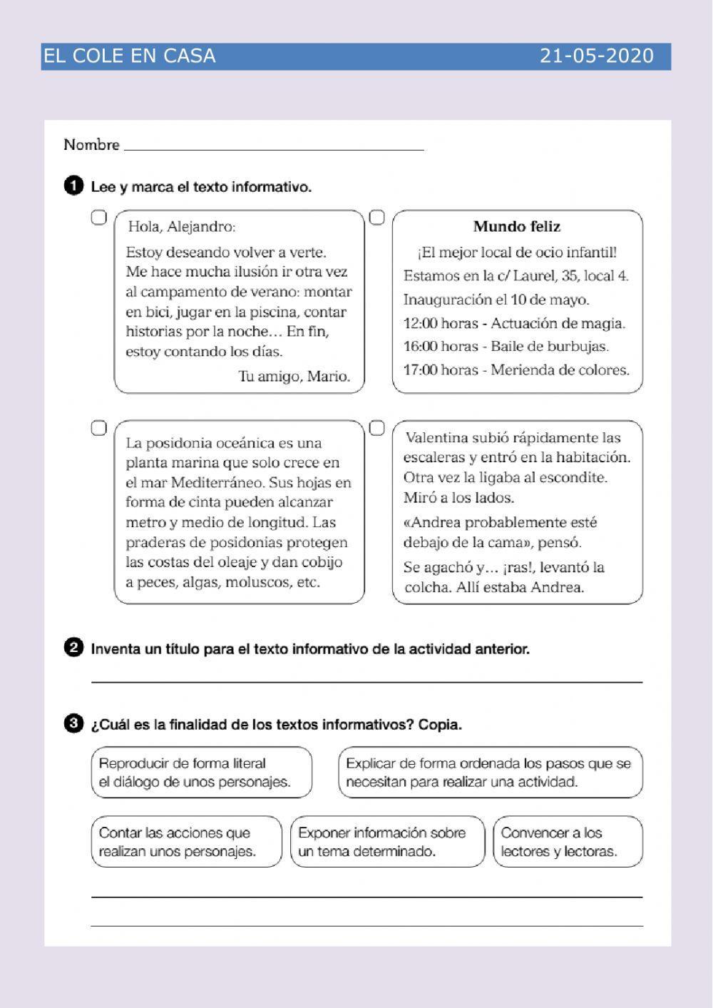 Texto informativo