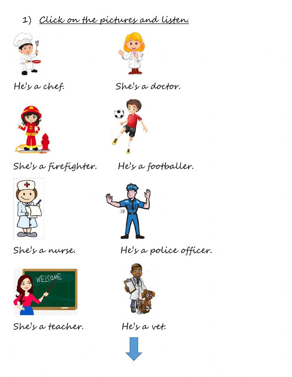 Jobs and professions