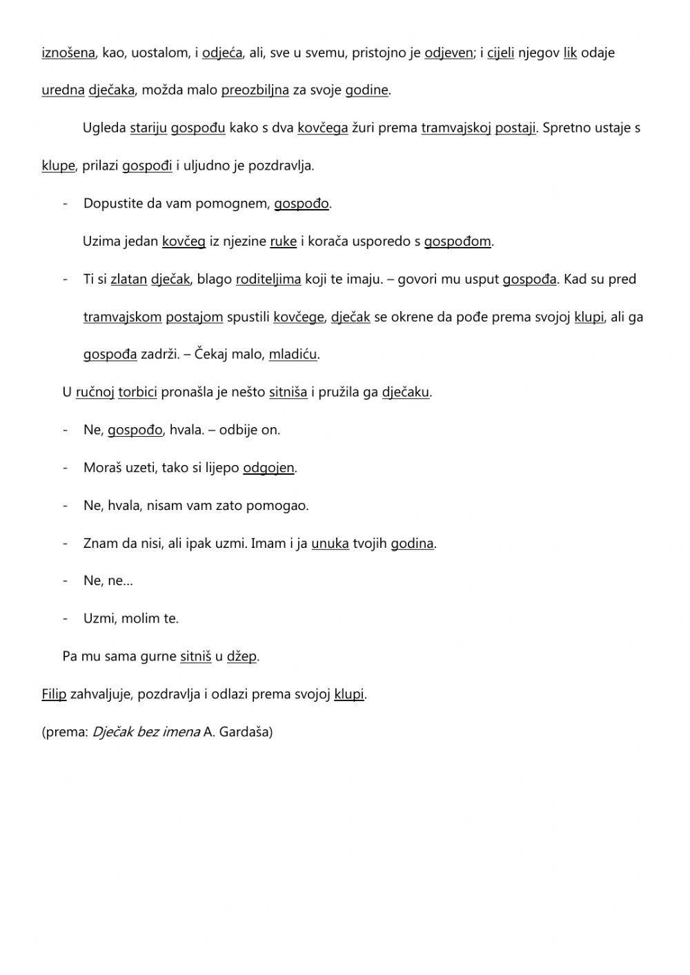 Pridjevi (vrste i sklonidba)