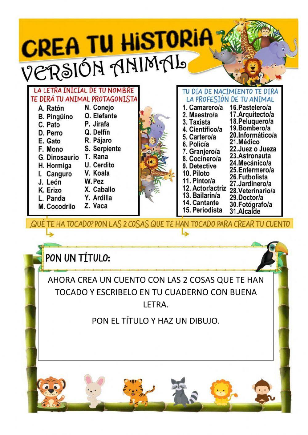 Crea tu propia historia