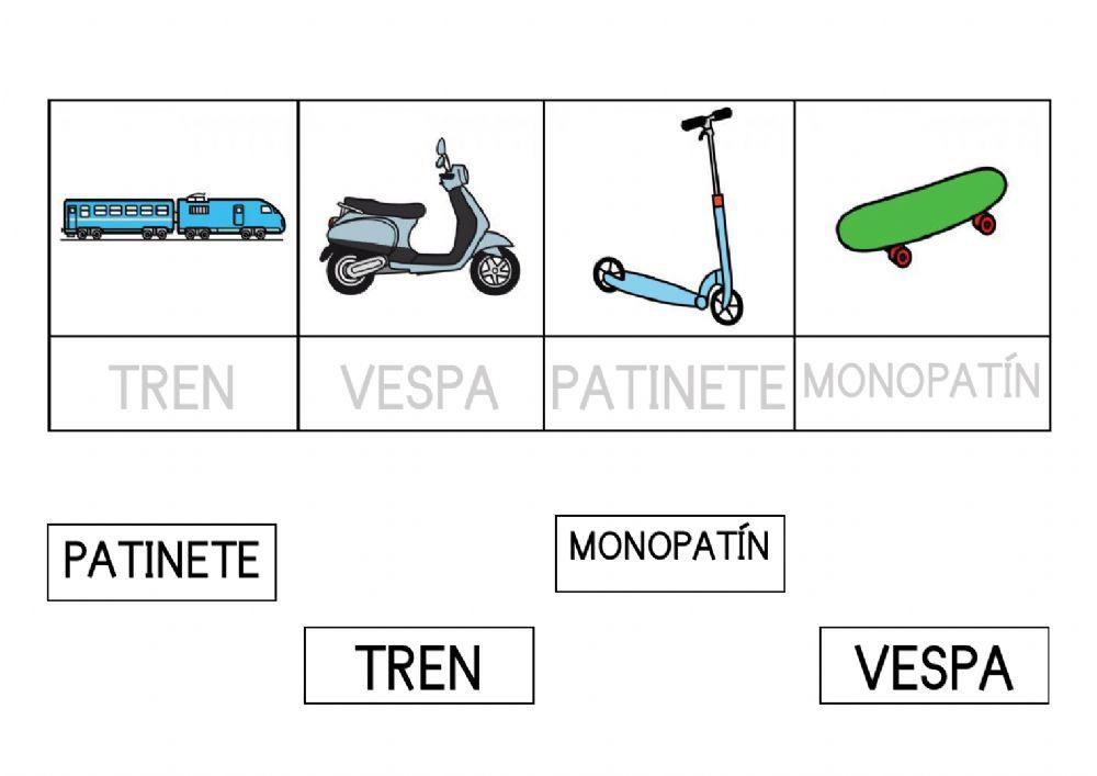Lectura glogal con modelo Transportes