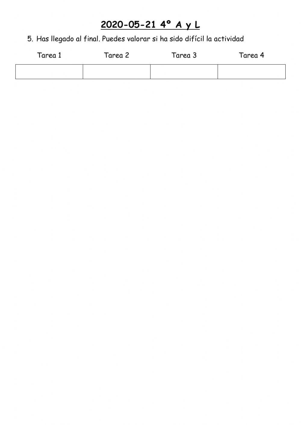 2020-05-21 Lectura y composición de oraciones.