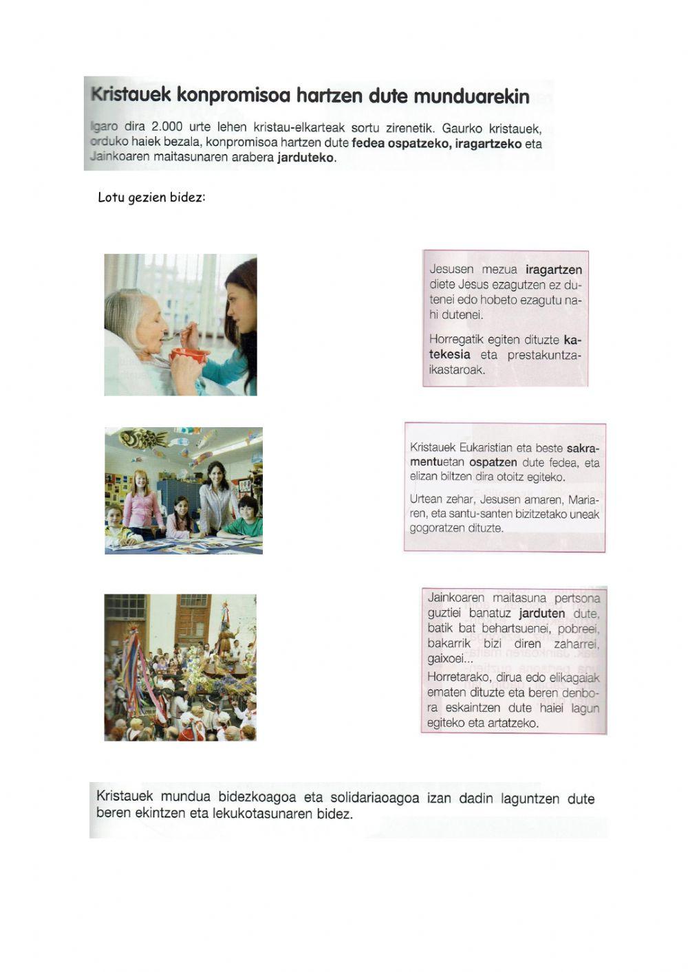 ERLIJIOA 4. maila Eliza