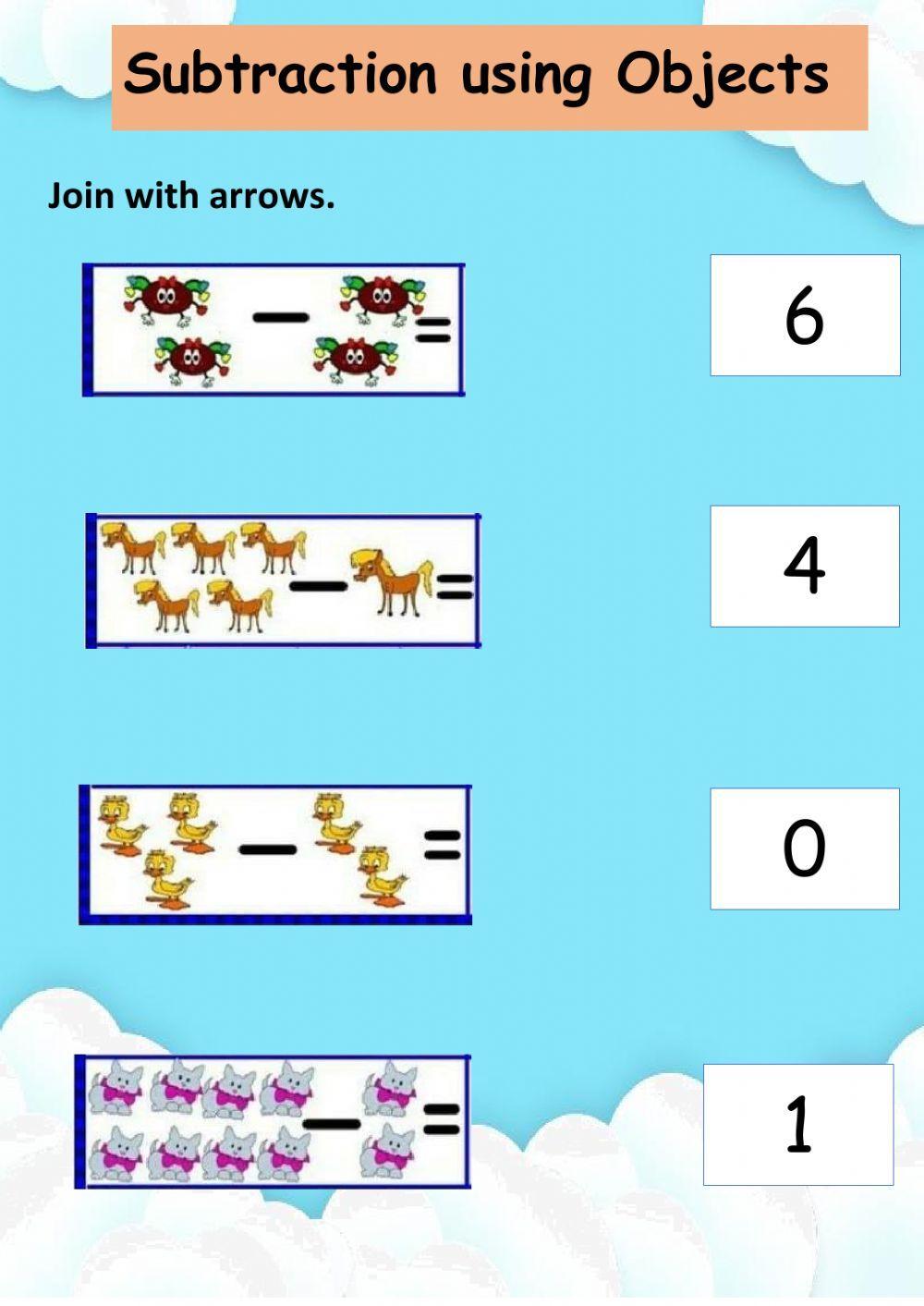 Subtraction using objects 213295 shelletteilagan 