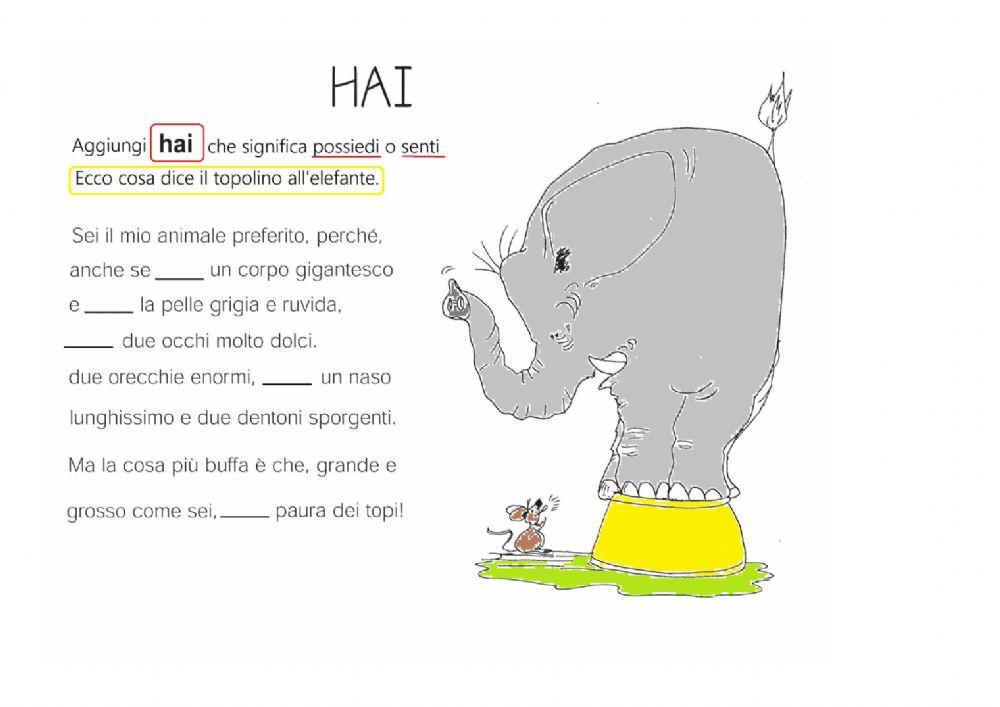HAI - possiedi oppure senti