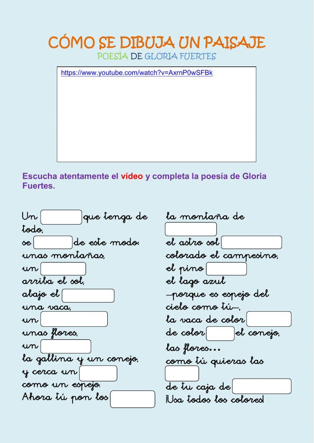 Trabajamos la poesía