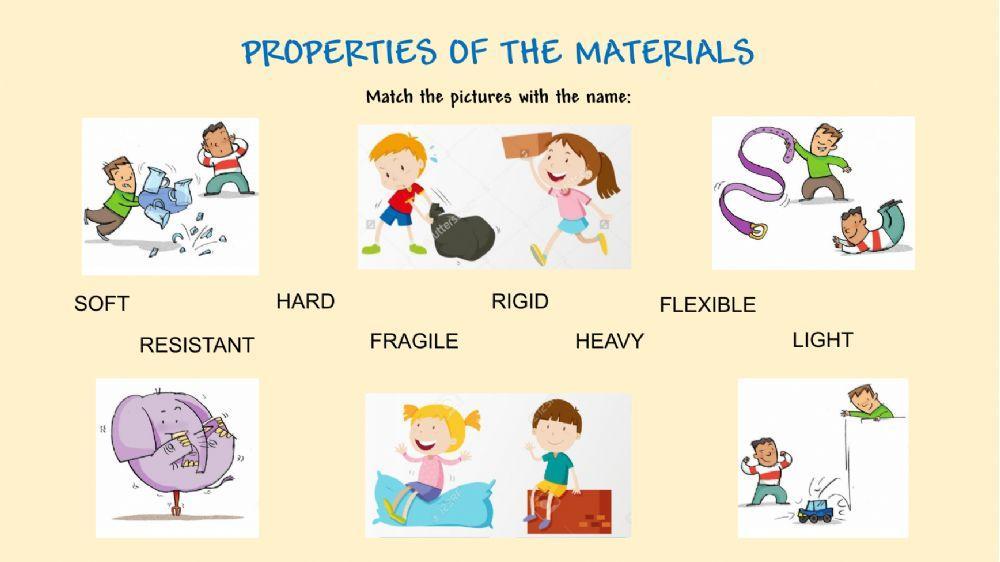 Properties of materials