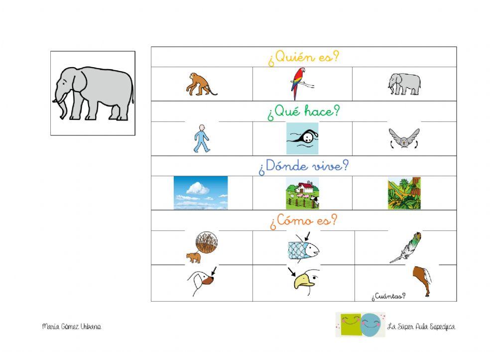 Describimos animales