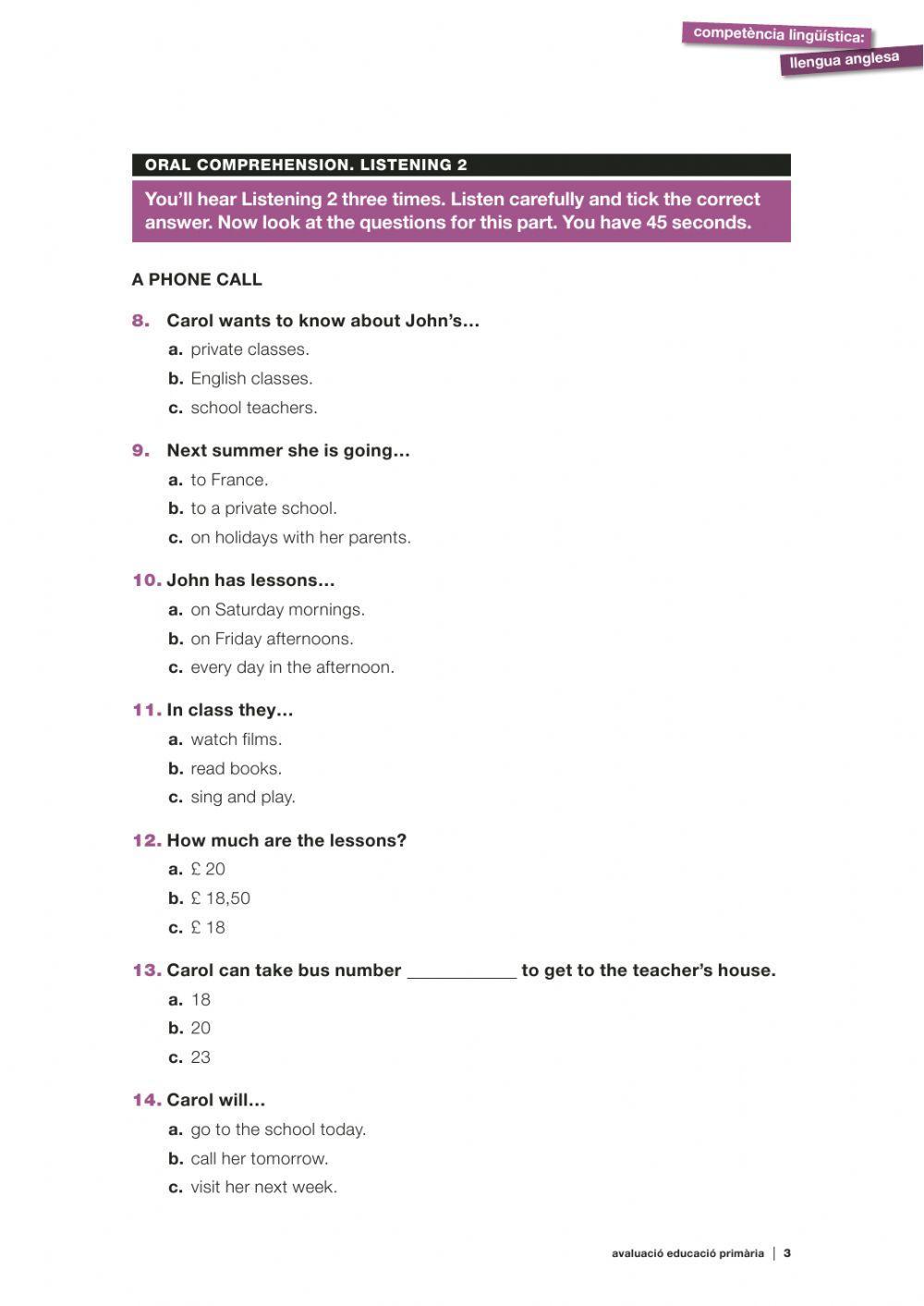 Competències bàsiques 6è 2025-16 english