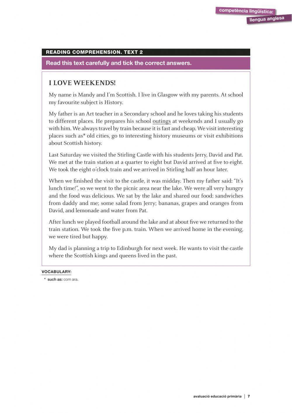 Competències bàsiques 6è 2025-26 English