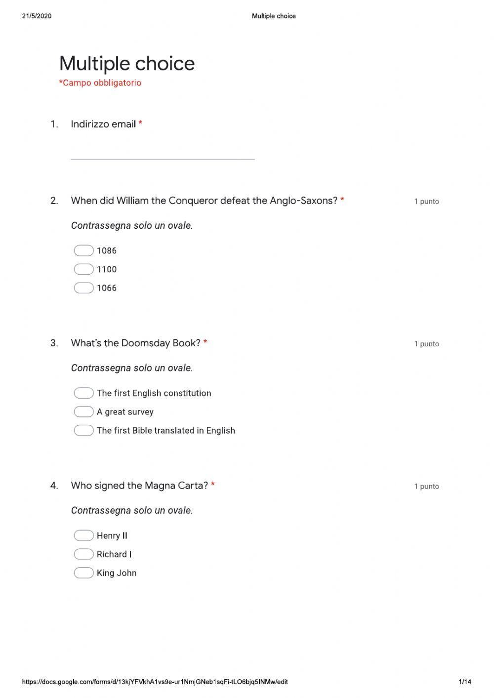Literature test review