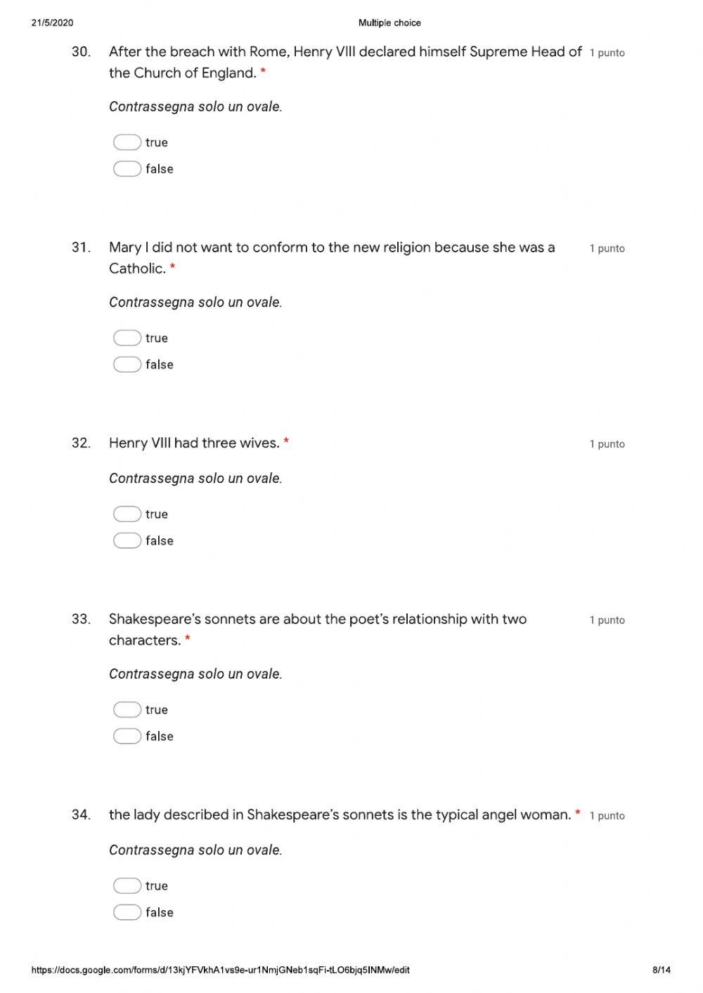 Literature test review