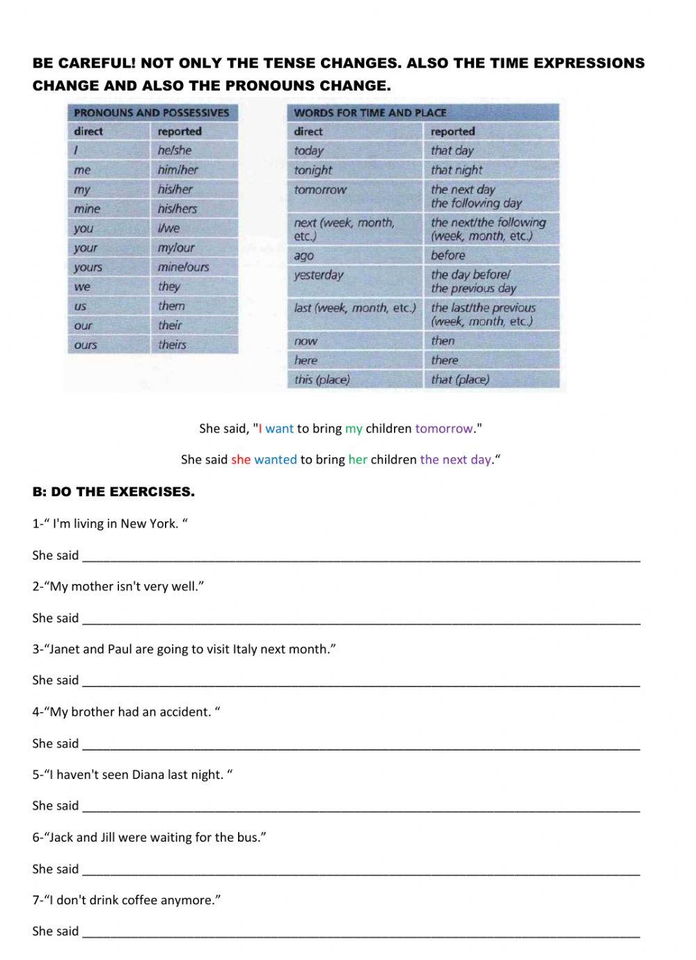 7th Reported Speech-1
