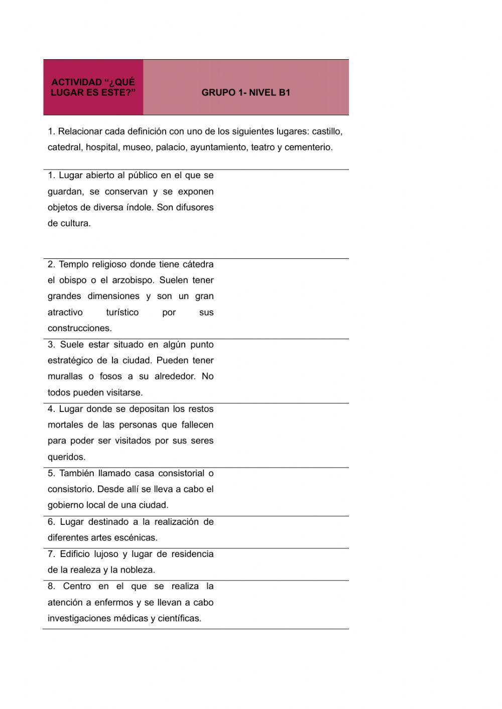 ¿Qué lugar es ese?