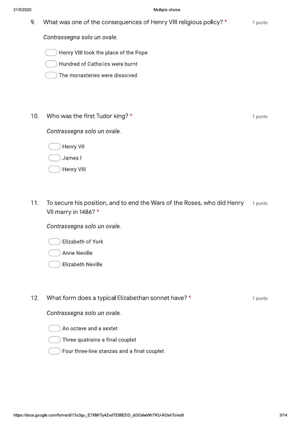 Literature test review B