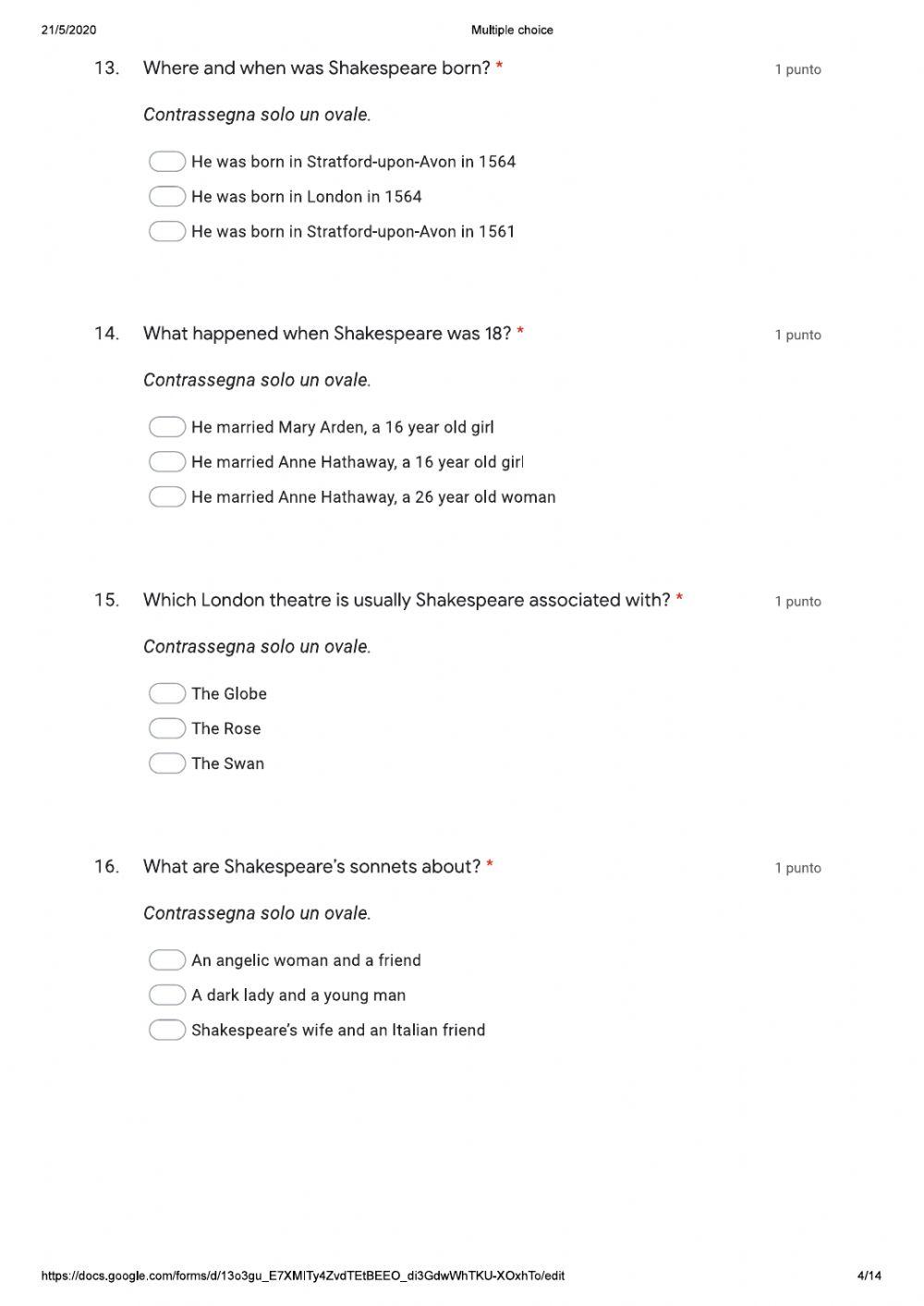Literature test review B