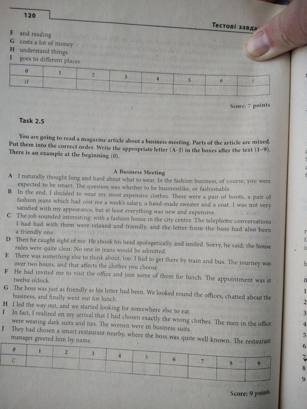 Reading Comptehension