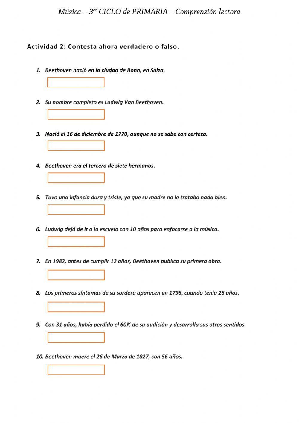 ¿Qué sabes de Beethoven?