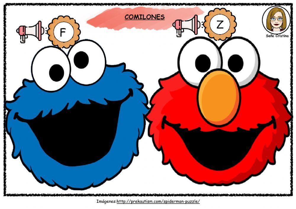 El monstruo de las galletas con audio